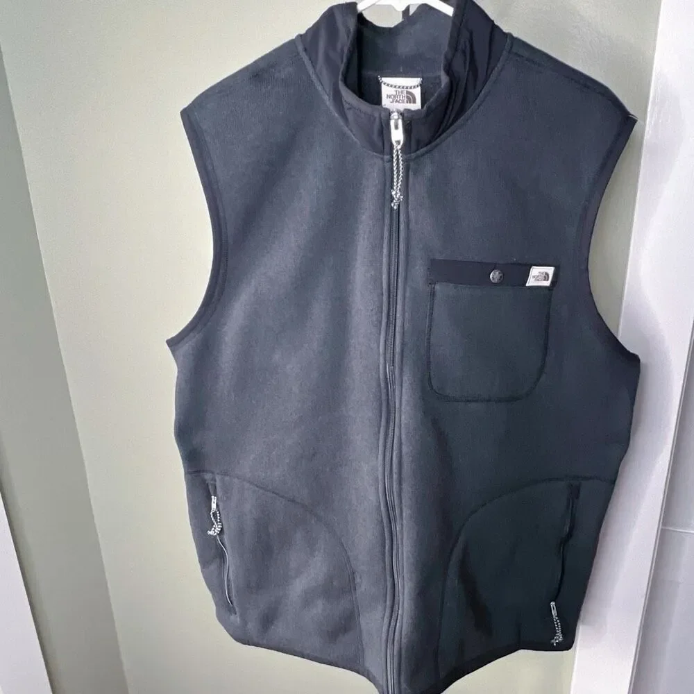 The North Face Men's Gordon Lyons Full Zip Vest Black Size XL